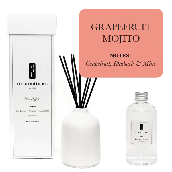 Reed Diffuser - Grapefruit Mojito