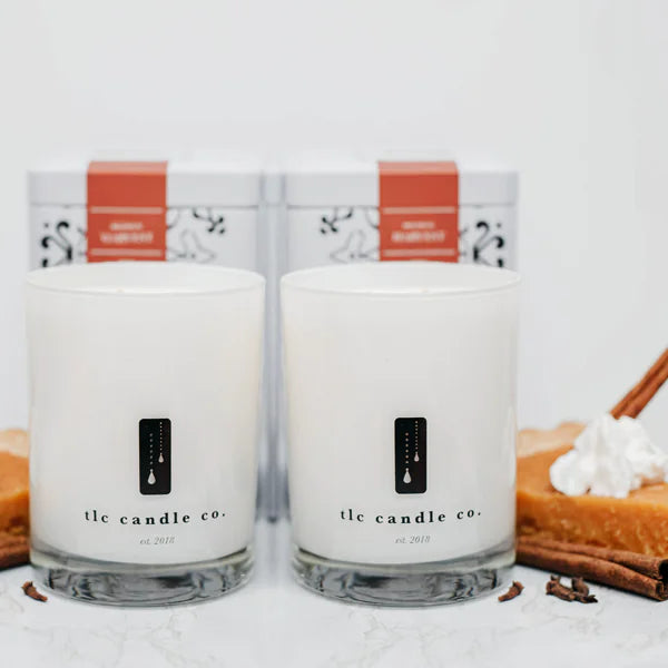 "Pie for Two" Harvest Luxury 2-Wick Soy Candle Gift Set