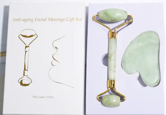 Jade Roller &amp; Gua Sha Gift Box