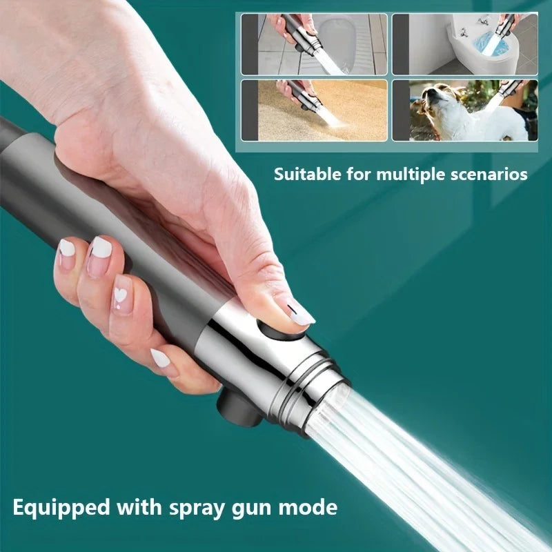 4 in 1 Shower Head: Massage, High Pressure and Ecological Filter