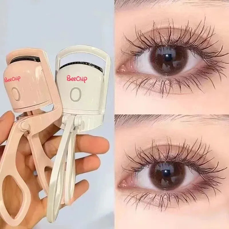 Pink Electric Eyelash Curler: Fast, Portable and Long Lasting