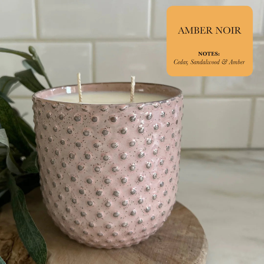 Spring Home Decor Dusty Pink Limited Edition Soy Candle by TLC Candle Co.